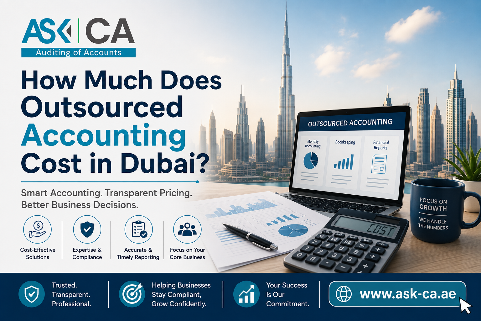 How Much Does Outsourced Accounting Cost in Dubai?